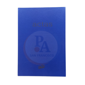 ACTAS EO - OFICIO RAB CORONA 2 MANOS T. AZUL X 200 FOL.