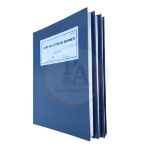 FORM. 847 - LIBRO DE ACTAS DE EXAMEN C/U